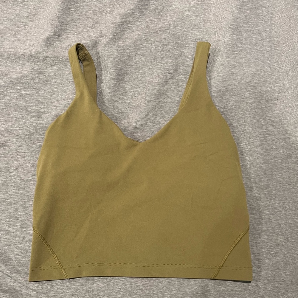 lululemon athletica Olive Sports Bra